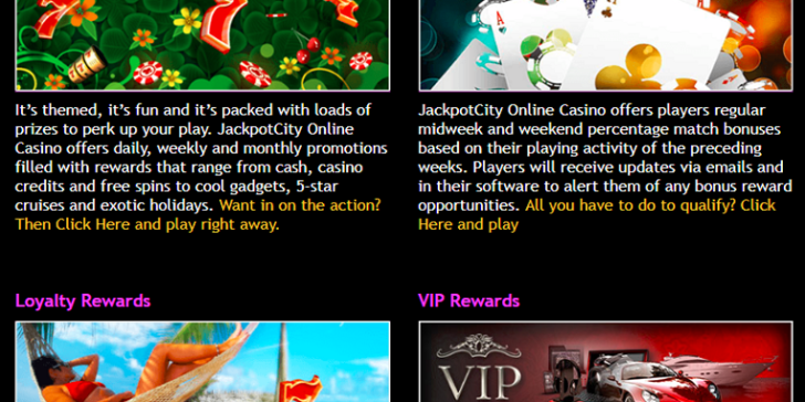 Jackpot city login mobile banking