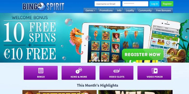 Free $25 online bingo usa