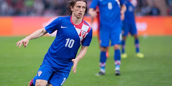 Luka Modric Croatia v Portugal 2013 June