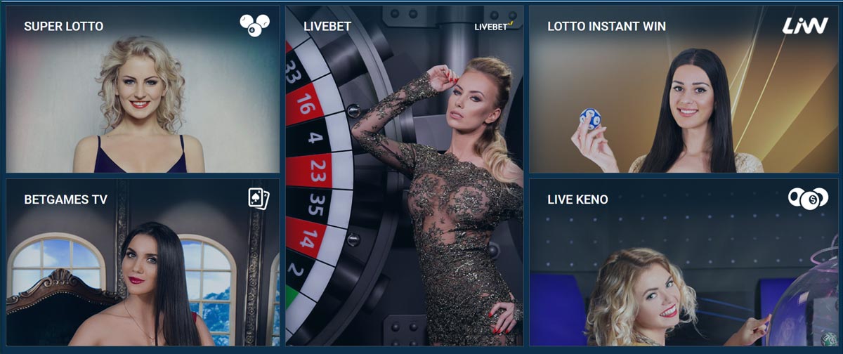 TV Games at 1xBet Casino