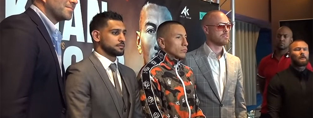 Amir Khan and Samuel Vargas