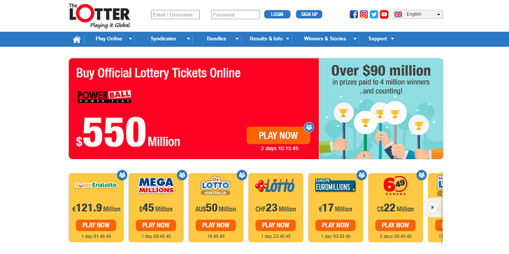 the lotto site