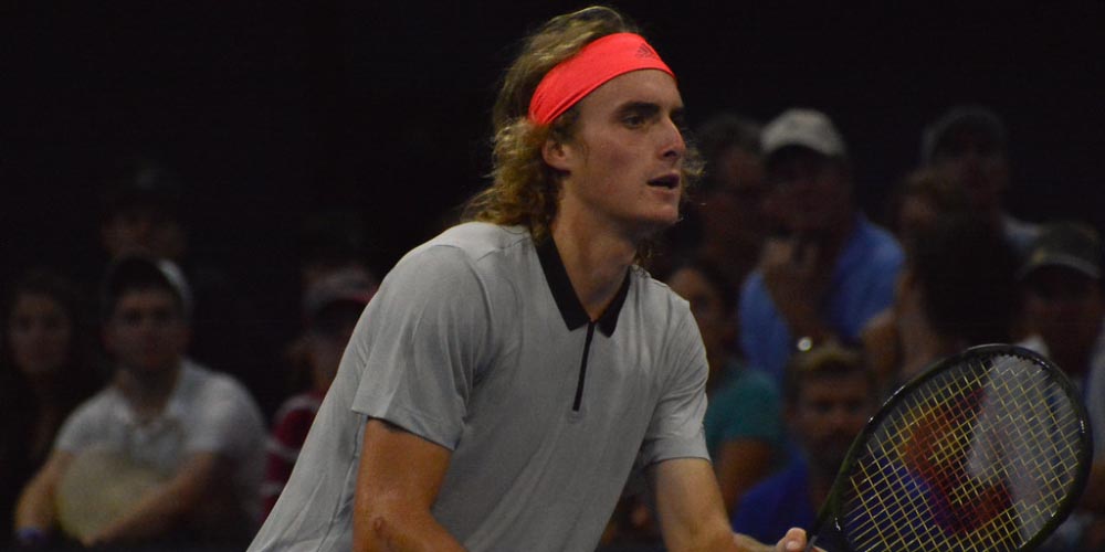 Stefanos Tsitsipas Grand Slam Betting Predictions Gray Shirt Tennis