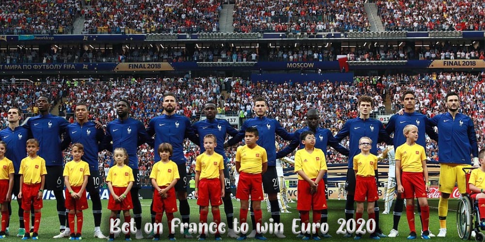 UEFA Euro 2020 underdogs, bet on France to win the European Championship