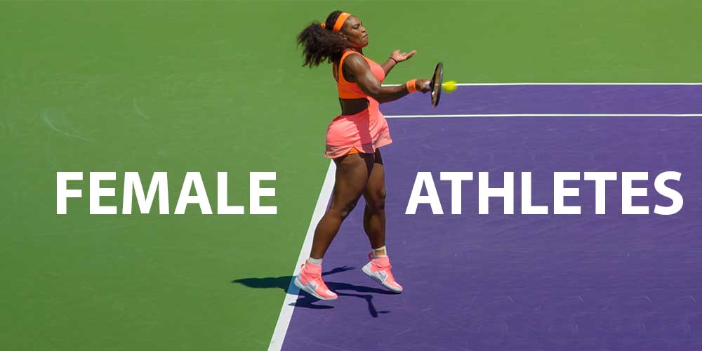 Tennis Stars Like Serena Willaims Are In The Most Famous Female