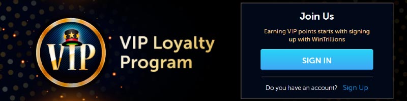 about WinTrillion Lottery VIP Loyalty Program