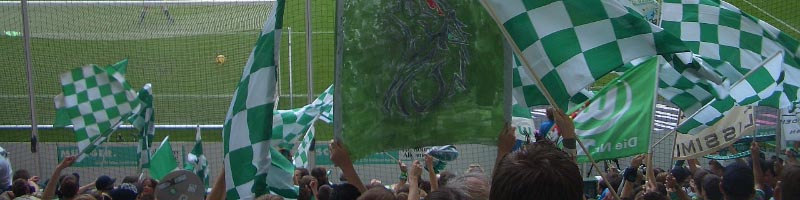 Wolfsburg fans during Bundesliga games