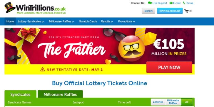 lotto website