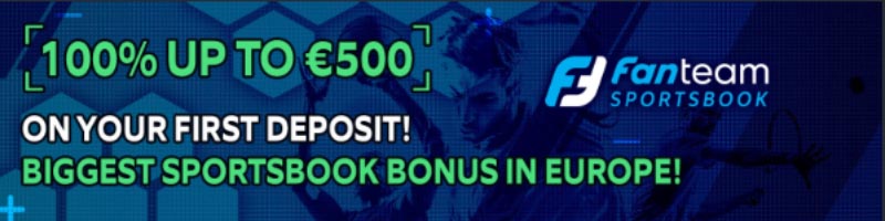 FanTeam Sportsbook Welcome Bonus