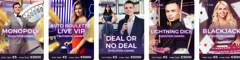 Tsars Casino Live Slots, live casino games