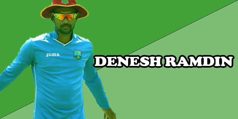 West Indies cricket players DENESH RAMDIN