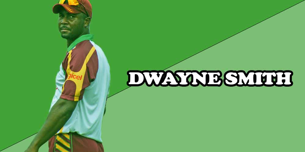 West Indies cricket players DWAYNE SMITH