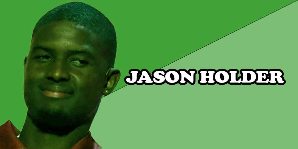 West Indies cricket players JASON HOLDER