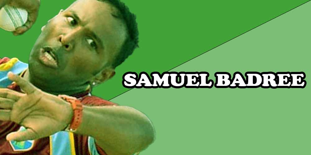 West Indies cricket players SAMUEL BADREE