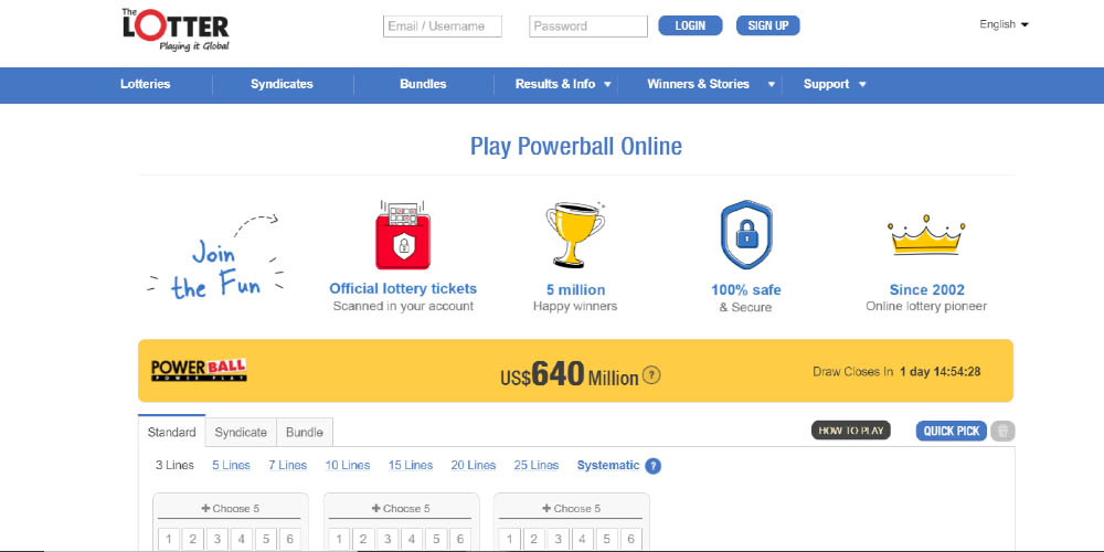 where to play Powerball online, can Powerball tickets be purchased online, sites to buy US Powerball lottery ticket online