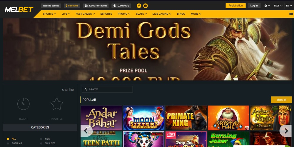 review about Melbet Casino, Melbet mobile casino games